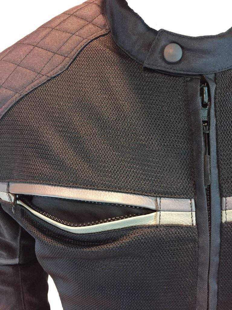Chaqueta De Piel Auténtica Estilo Motorista Con Cremallera Clásica Cafe