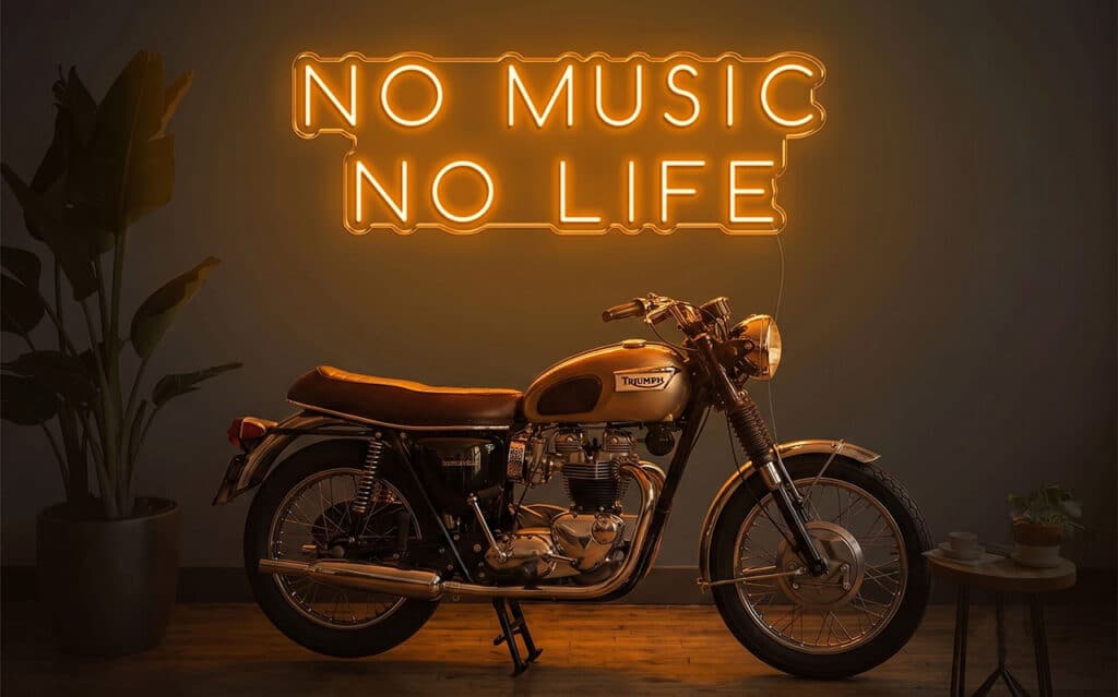 música para ir en moto